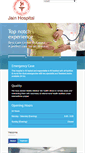 Mobile Screenshot of jainhospitals.com